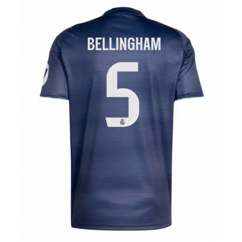 Billige Fotballdrakt Real Madrid Jude Bellingham #5 Replika Bortedrakt 2025-26 Kortermet Billige Fotballdrakt Real Madrid Jude Bellingham #5 Replika Bortedrakt 2025-26 Kortermet